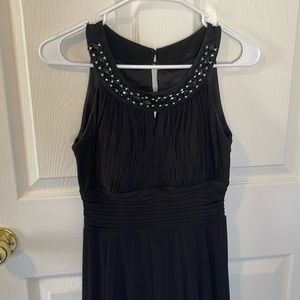 Long Black Maxi Dress Size Four